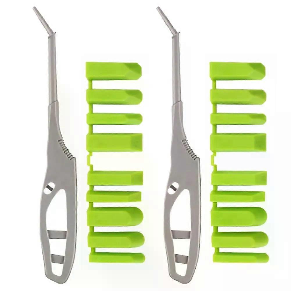 2pcs 9 In 1 Silicone Seam Tools Sealant Smooth Remover Tools Sealant Spreader Finish Kit Caulk Tile Grout Home Improvement