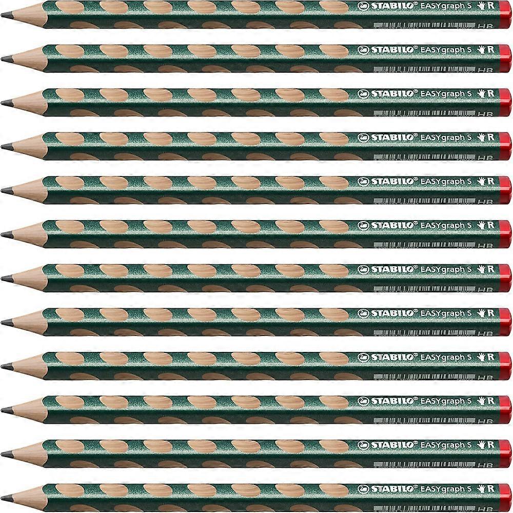 Triangle Handle Wooden Pencils For Smooth Writing, Lightweight And Easy Sharpening School Supplies For Everyday Use (12 Count)
