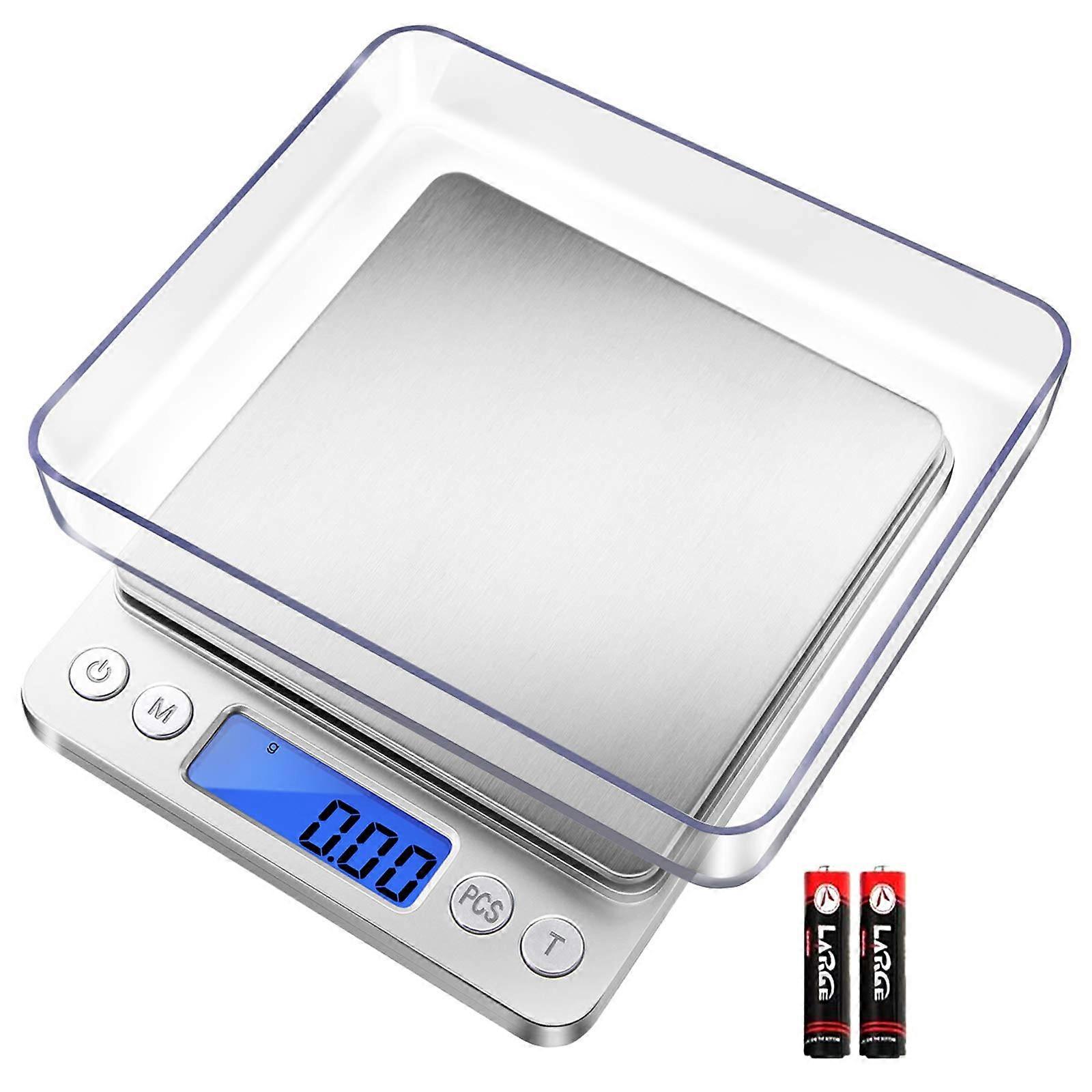 Small Kitchen Scale 500g 0.01g Precision Digital Scale Compact Size for Cooking and Laboratory Use