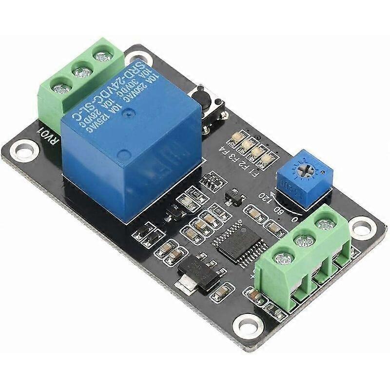 DC 24V Timed Relay - Automatic Locking On/Off Delay Super 555 Timer