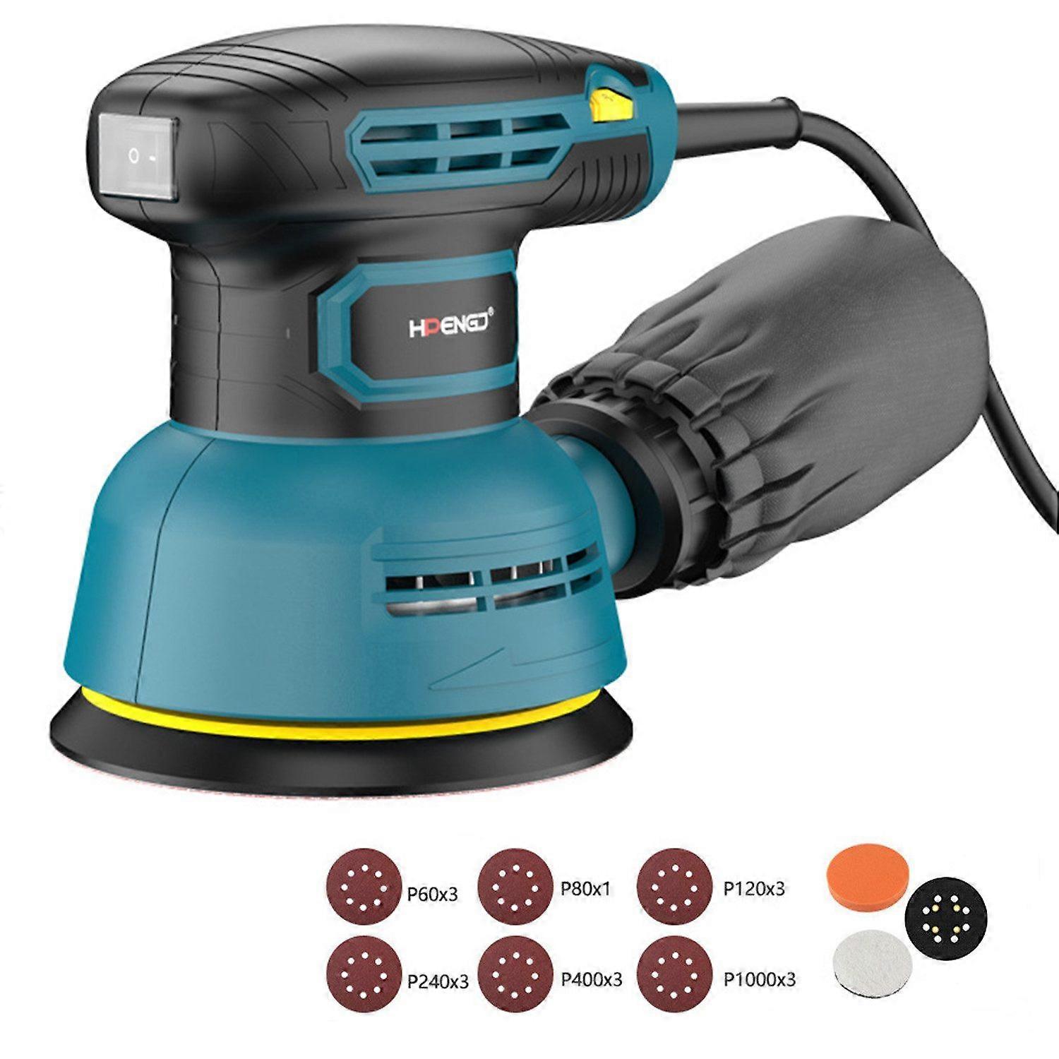 Multi-sander with dust collector dust-protected switch for efficient cleaning and smooth sanding