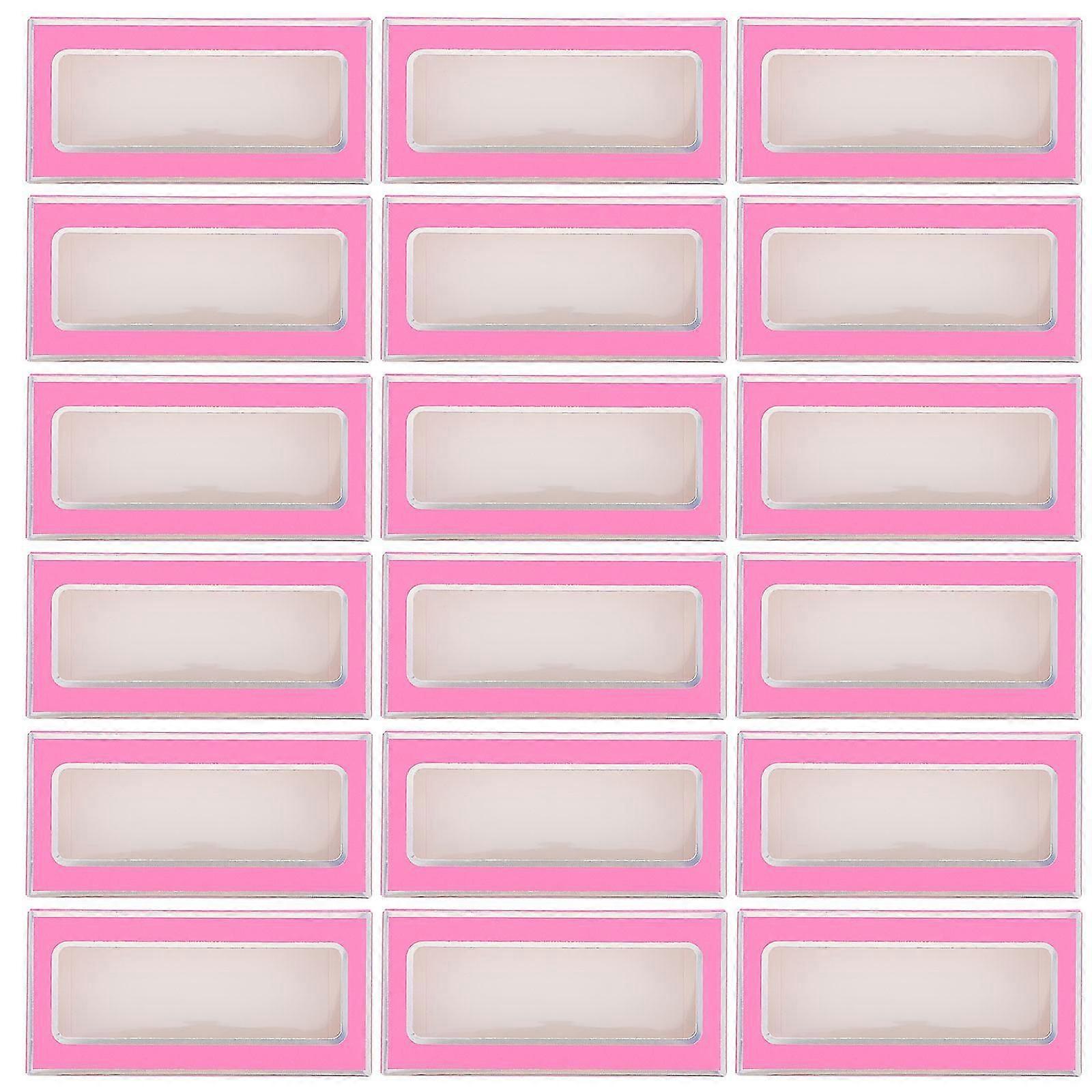 30pcs Empty Eyelash Case False Eyelash Storage Box Empty Eyelash Packaging Box