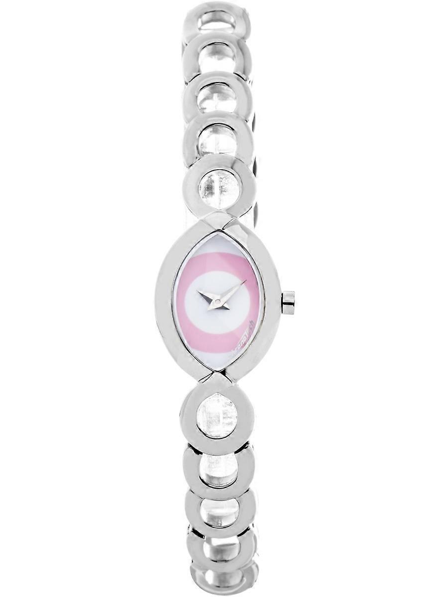 Chronotech sølv rustfrit stål CT7313S-01M dameur