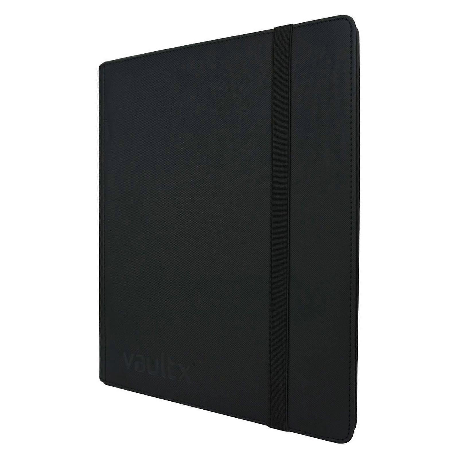 1 black game card collection book -9 compartments with 360 card slots