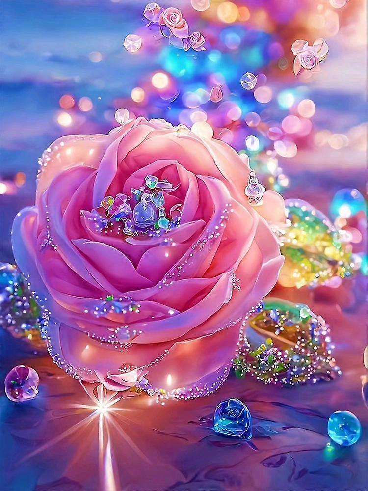 DIY 5D الماس اللوحة كريستال روز الصليب التطريز مجموعة كاملة جولة مربع الماس التطريز روز فسيفساء صورة نمط الديكور 360