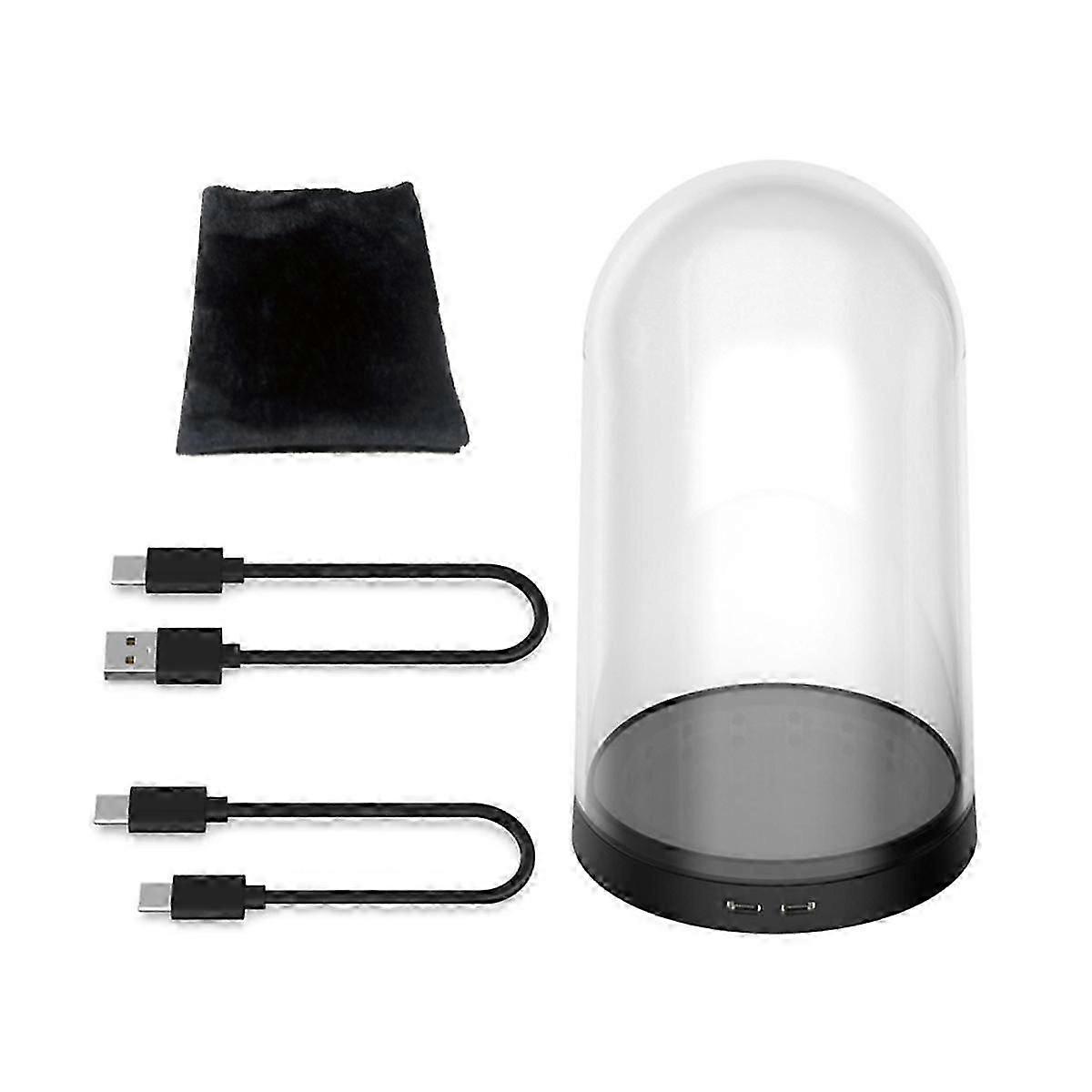 Game Doll Thousand-Layer Mirror Sound-Controlled RGB Lighting Display Box Figure Storage Transparen