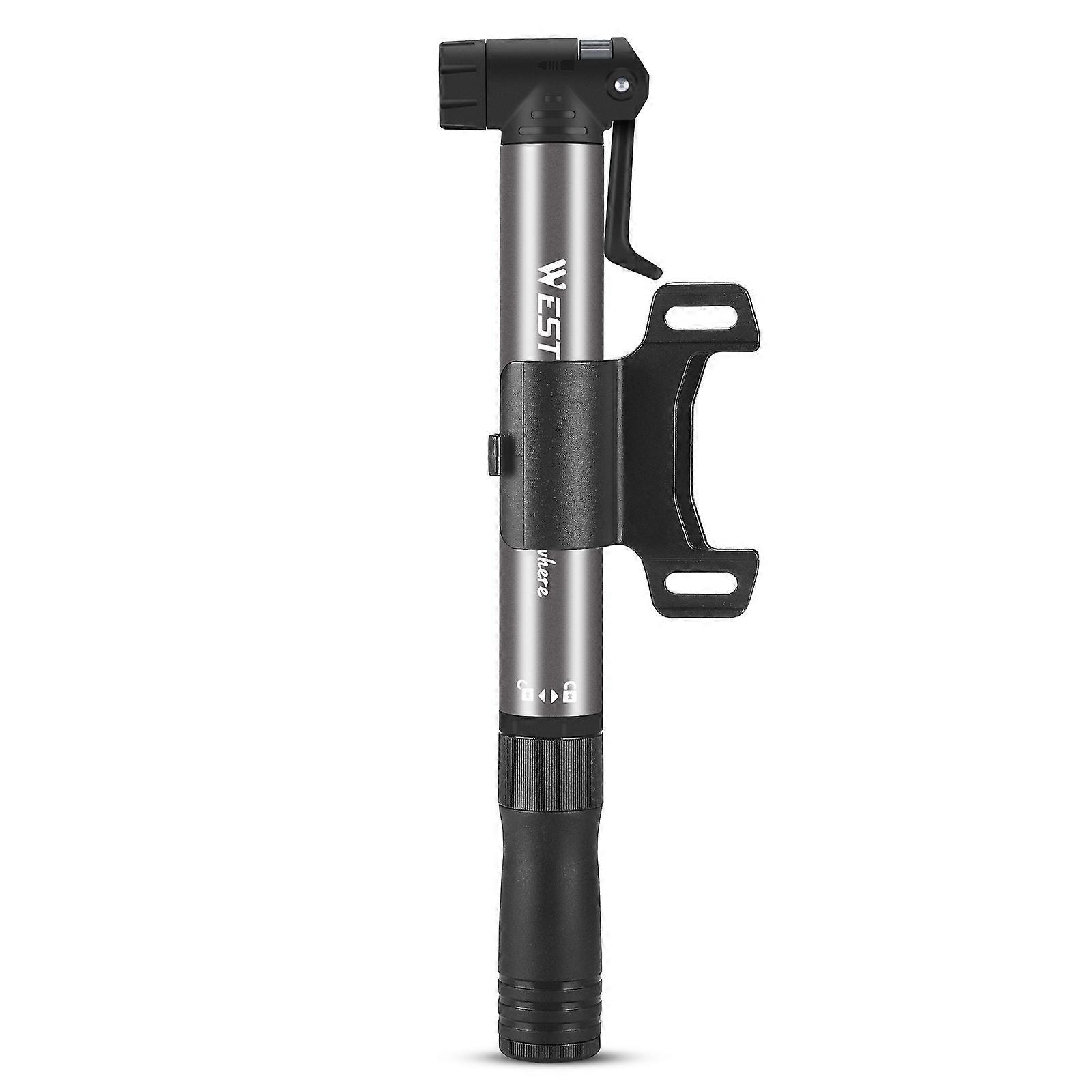 Portable Pump Bike Bicycle Tire Inflator Multifunctional Detachable Screwdriver Set Cycle Accessory