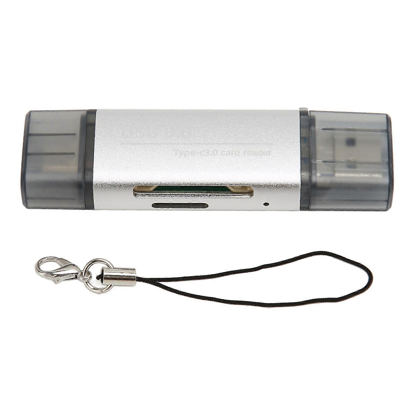 USB C USB 2.0 MICRO USB Memory Card Reader Portable Office Micro Storage Card Reader for OS X System