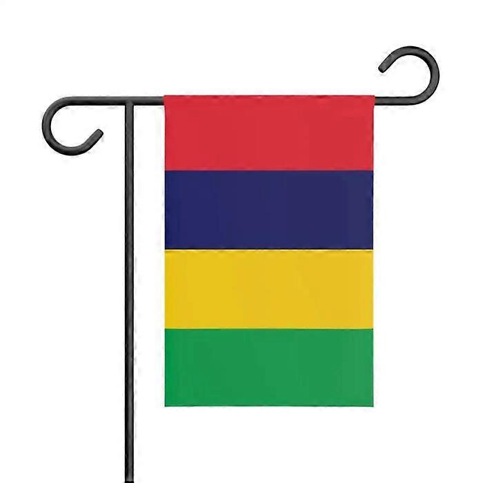 Flag - Mauritius - 32 x 47.5 cm - Polyester - Double-sided print - Multicolor