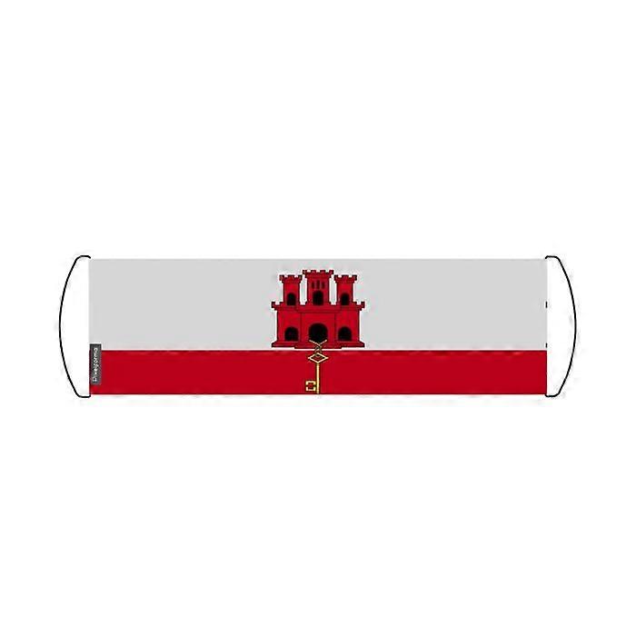 Flag - Gibraltar - 17 x 50 cm - Polyester - Waterproof - Double-sided
