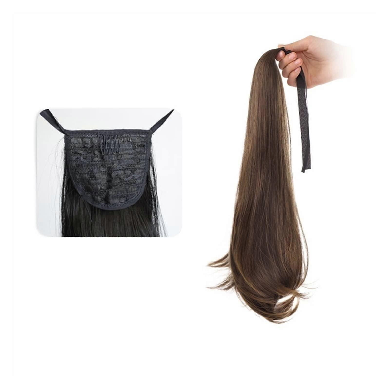 Ponytail Extension 40/50CM Clip in Synthetic Hairpiece for Women (Color)