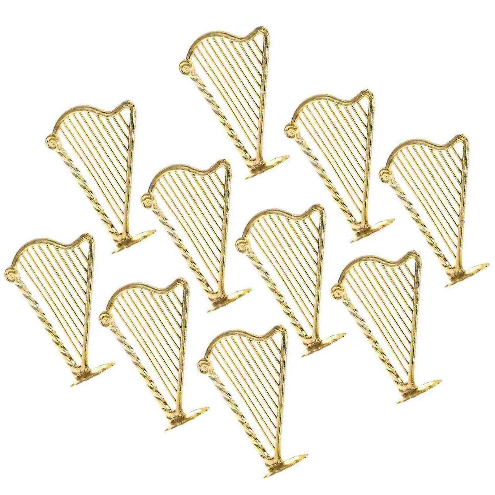 Musical Instrument Model 10pcs Musical Instrument Model Decors Ornaments Party Decorations Ref: 3353