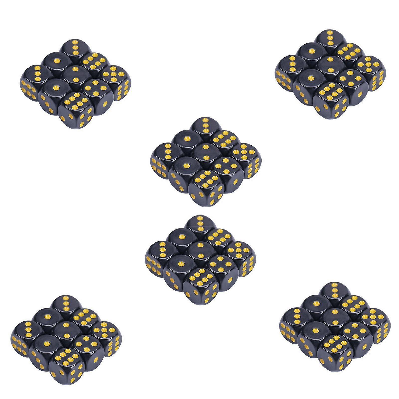 Acrylic Dices 16mm Party Game Table Game for Family Gathering, Table Board,