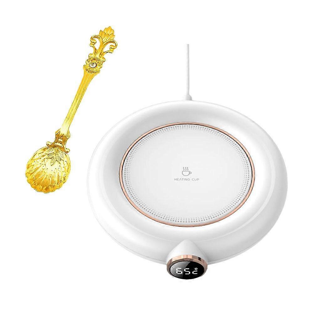 Electric Coffee Cup Pad for Desk Office Heating Cup Warmer 10W LED Display with