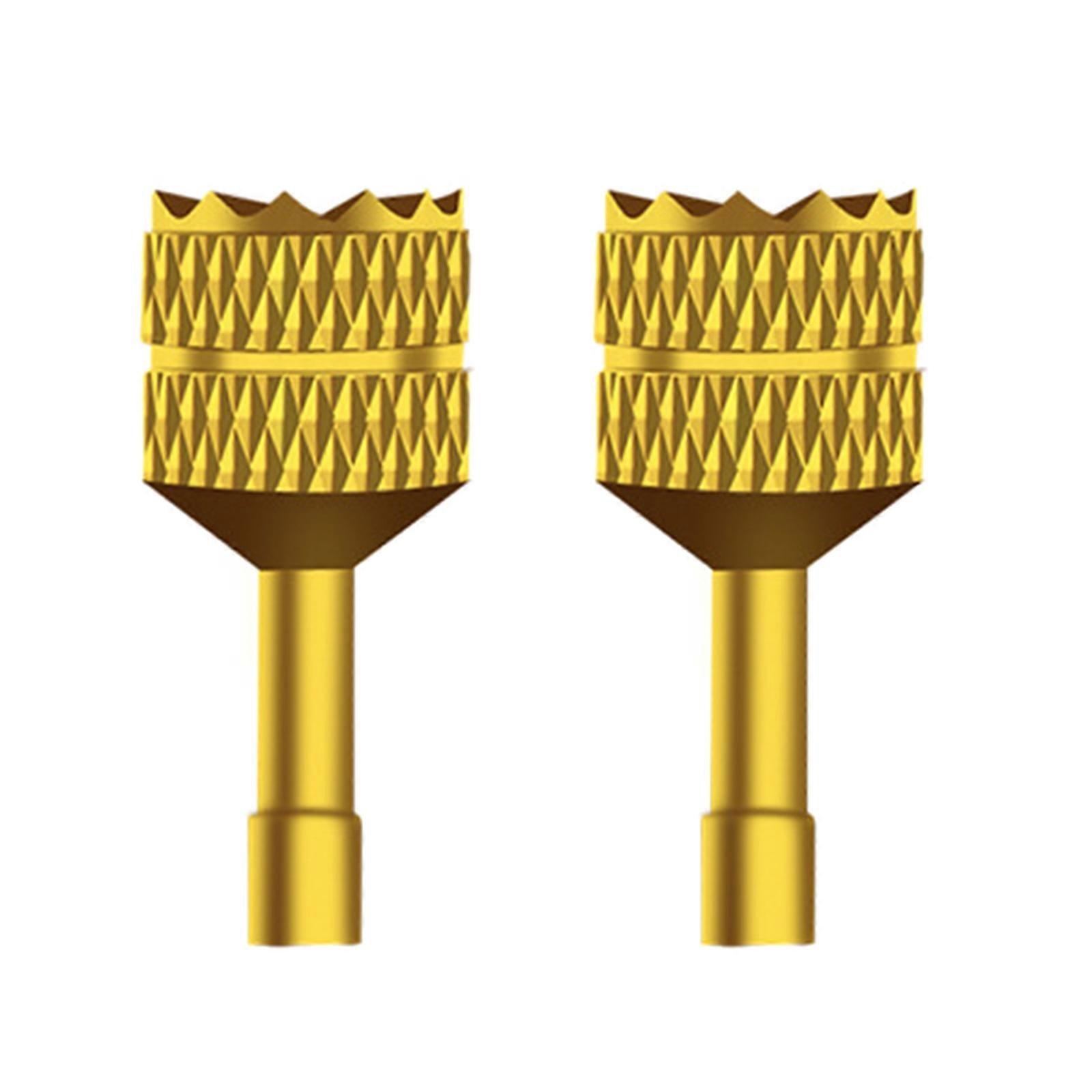 1 Pair Drone Controller Joysticks Remote Control Joystick For Mini 3 Pro RC Controller Aluminum Alloy Rocker gold
