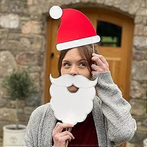 Christmas Photo Props x 10 (REMOVE CARD)