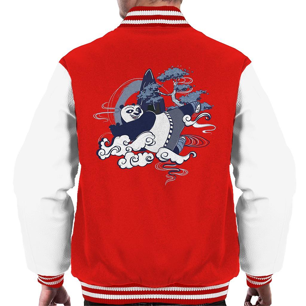 Kung Fu Panda Po Training Men's Varsity Jacket