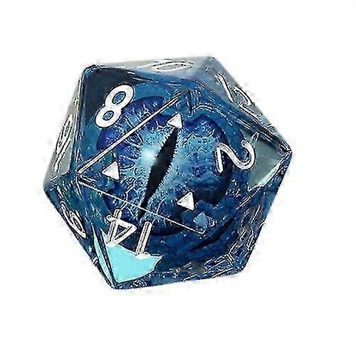 20-Sided Polyhedral Dice with Dragon Eye Design, Suitable for Tabletop Role-Playing Games