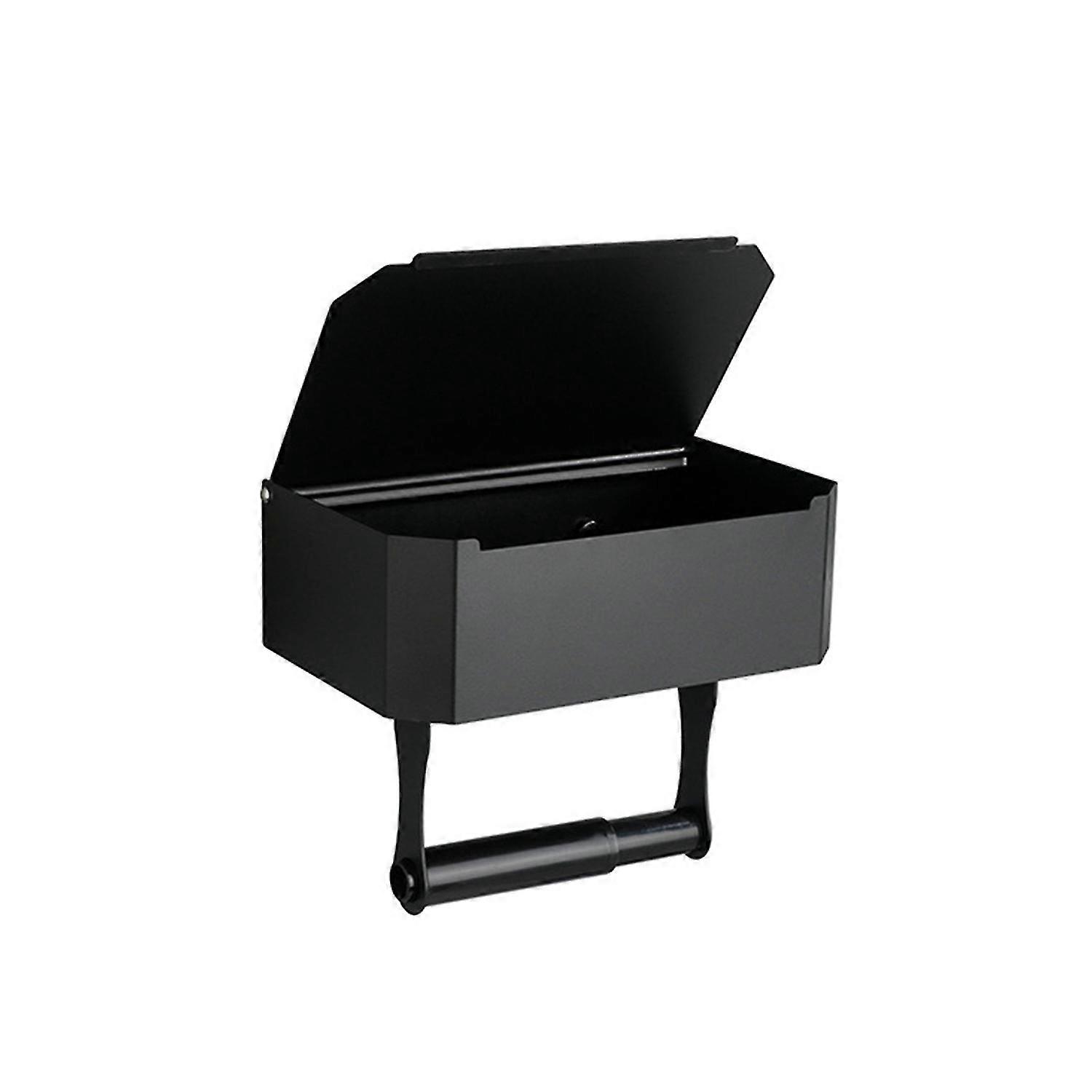 1 Set Anti-Drop Waterproof Tissue Box Holder Lightweight Rustproof Bathroom Paper Stand