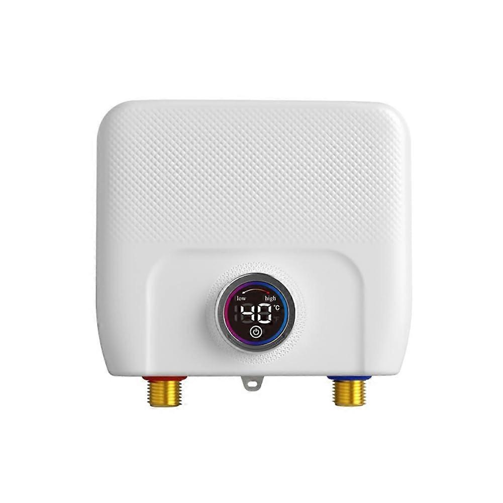 Water Heater, Electric Instantaneous Water Heater Under the Sink, Conversion Between Fahrenheit and Celsius,, B 220V 6500w