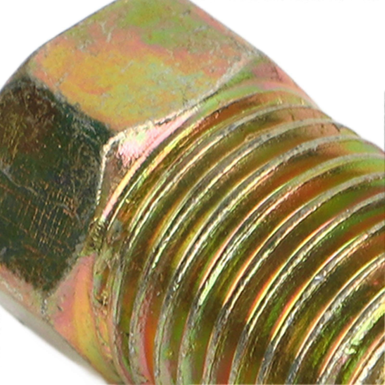 30 pz Raccordi per linea freno 3/8 di pollice 24 filettature in metallo Robusto sindacato per linea freno da 3/16 pollici Tubo linea freno