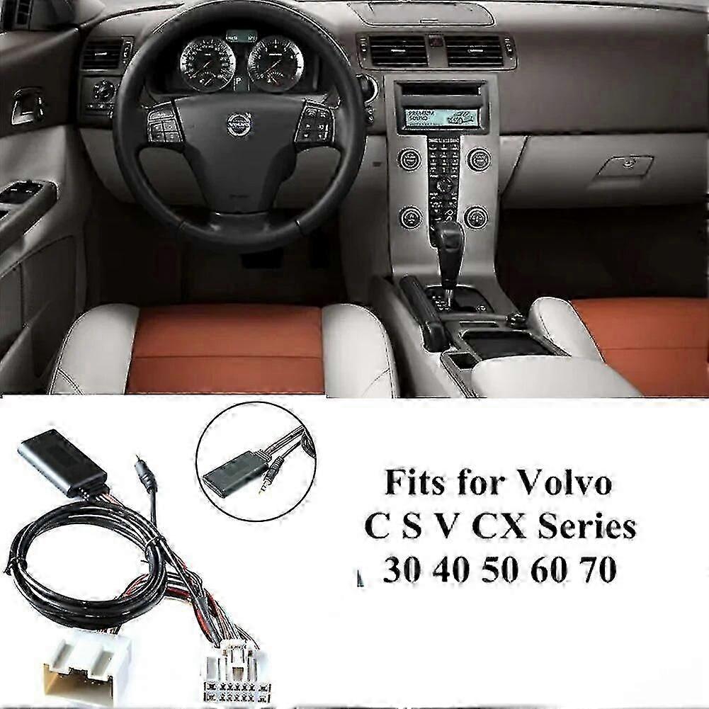 Moduł automatycznego odbiornika audio Adapter AUX Bluetooth do Volvo C30 S40 V40 V50 S60 S70 C70 V70 S80 XC90 Zestaw głośnomówiący Akcesoria