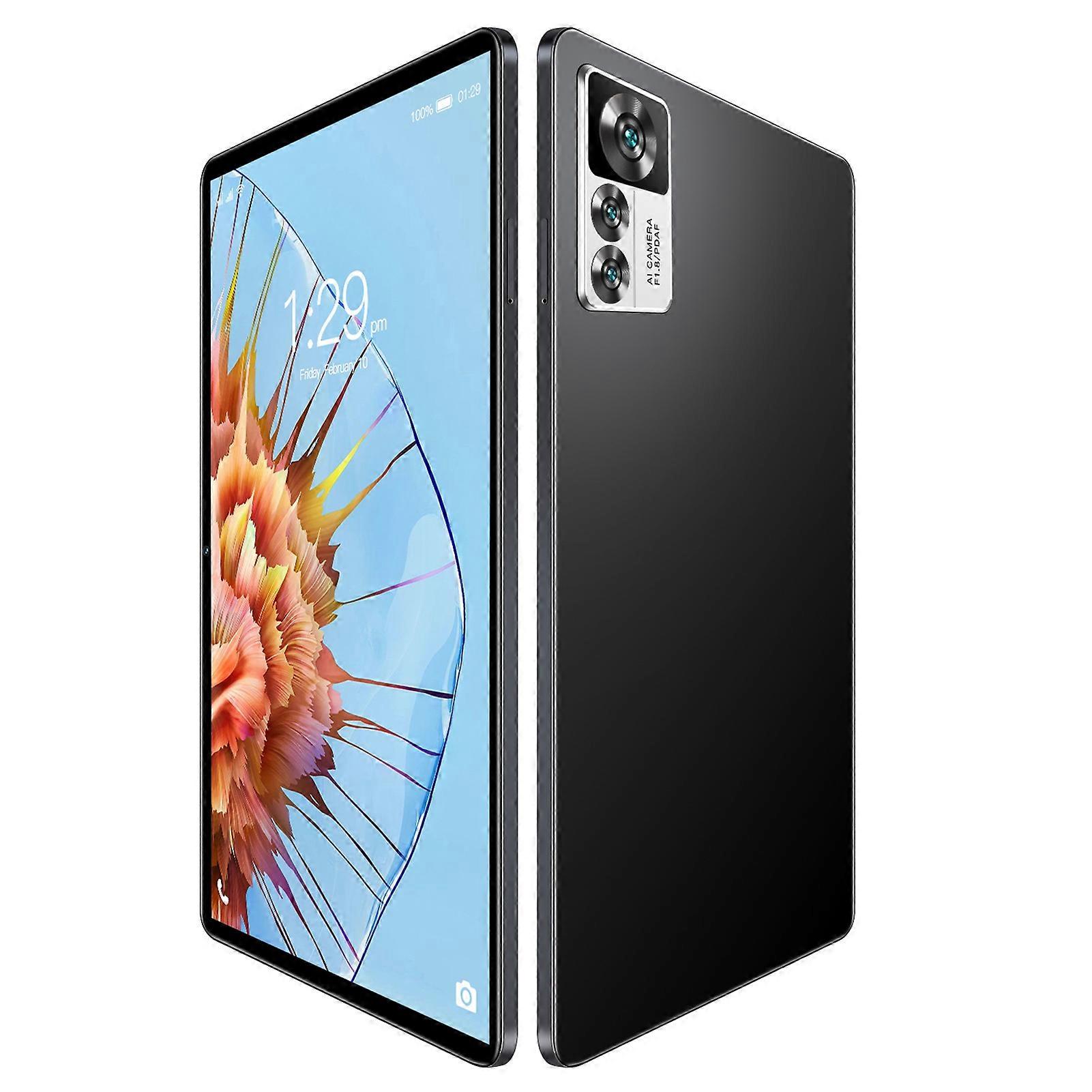 Tablet 8GB+256GB 10.1 inch Screen 5G Calling 10-Core MTK6797 Processor 128GB Expandable Memory Large Storage Capacity High-Clear Large Screen BT5.0 7