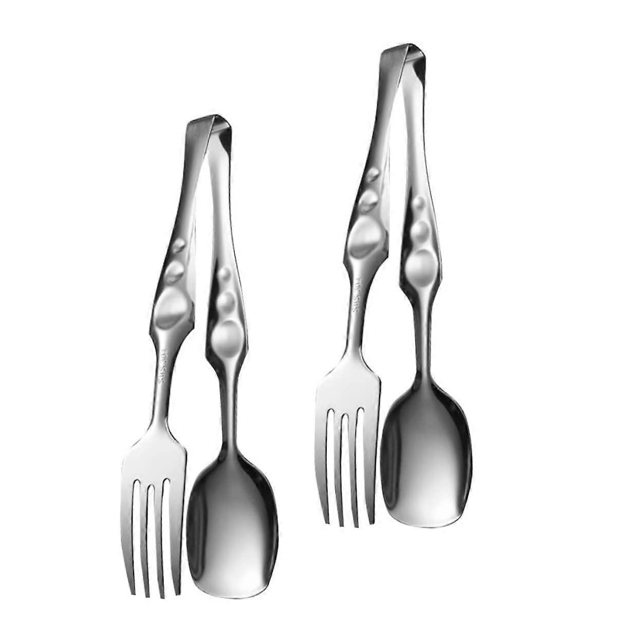 ABS电热板夹持器食物篮炊具不锈钢304 25.5X5.5CM