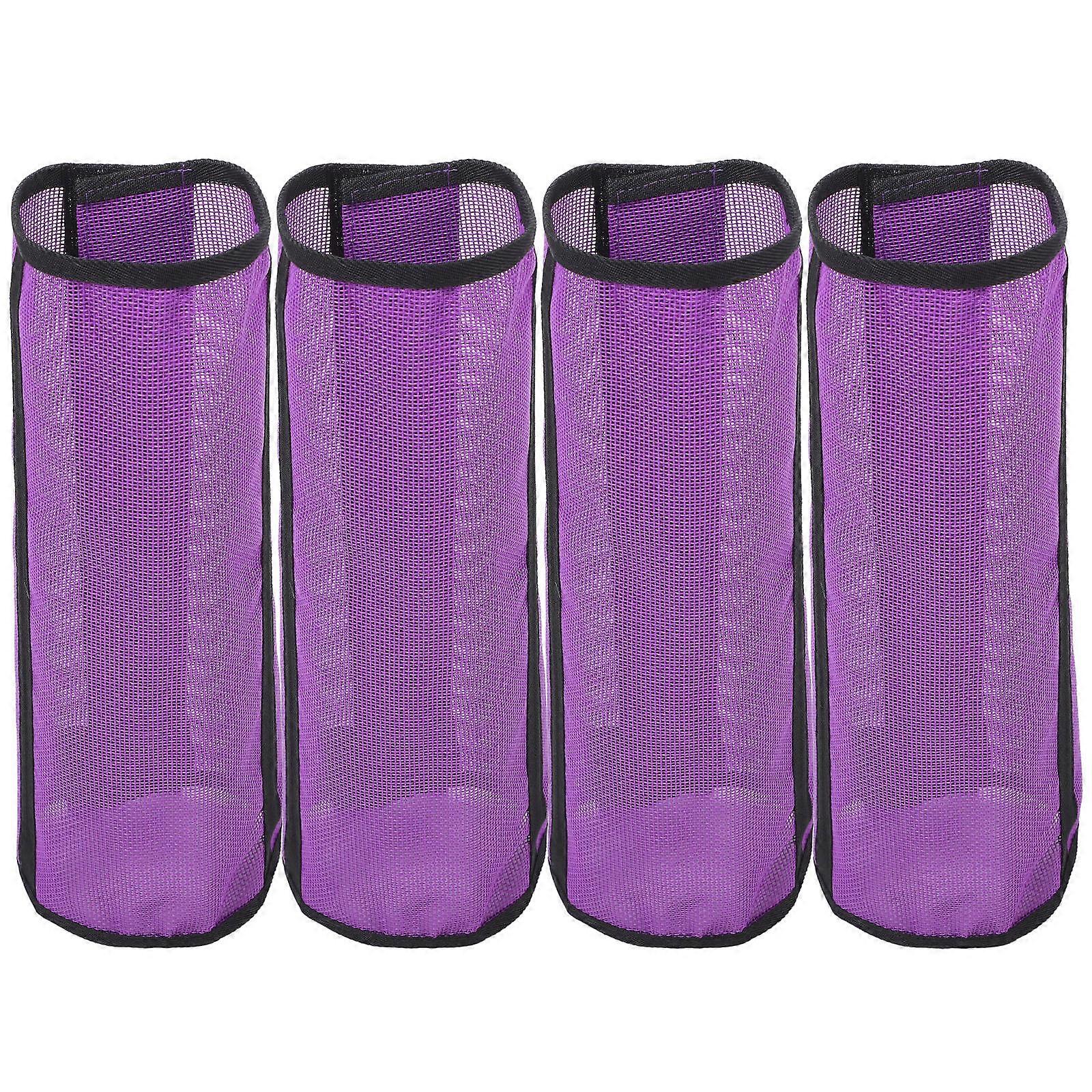 Convenient Animal Mesh Boots Horse Accessories Leg Wrap Boot for Horse Outdoor Activities Breathable 4Pcs