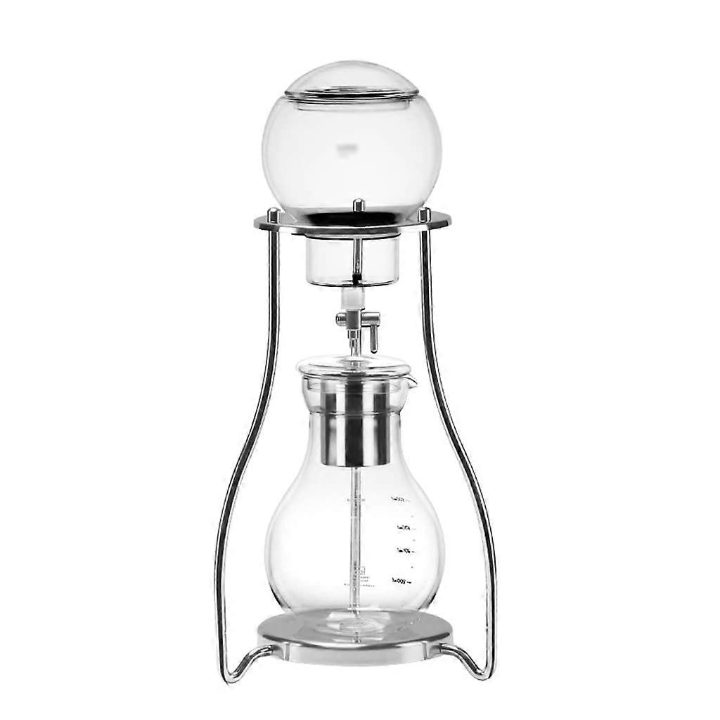 Coffee Machine Ice Cold Dripper with Adjustable Flow Stainless Steel Filter 800ml