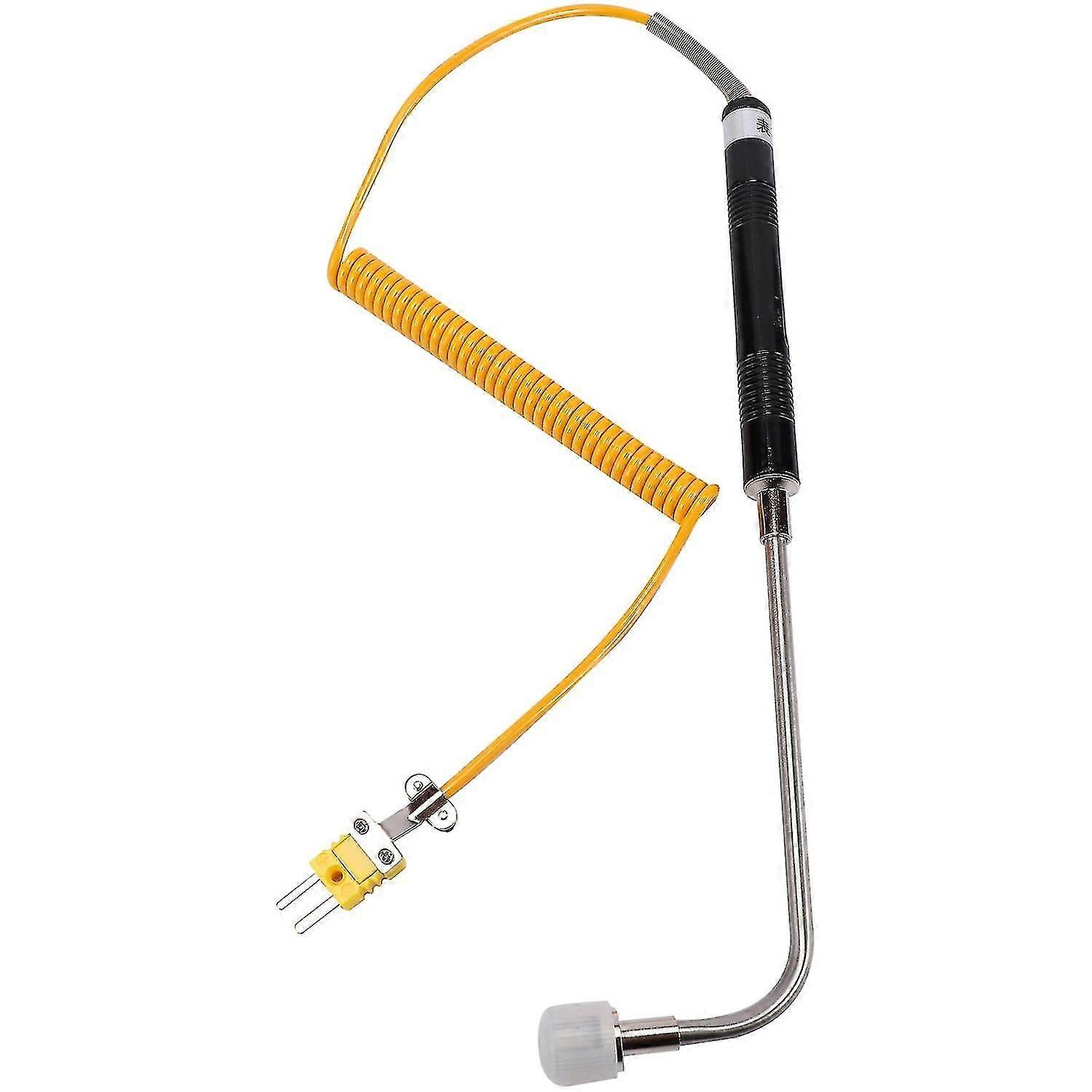 High Temperature K-Type Right Angle Thermocouple Probe, Surface Temp Sensor -50 to 50