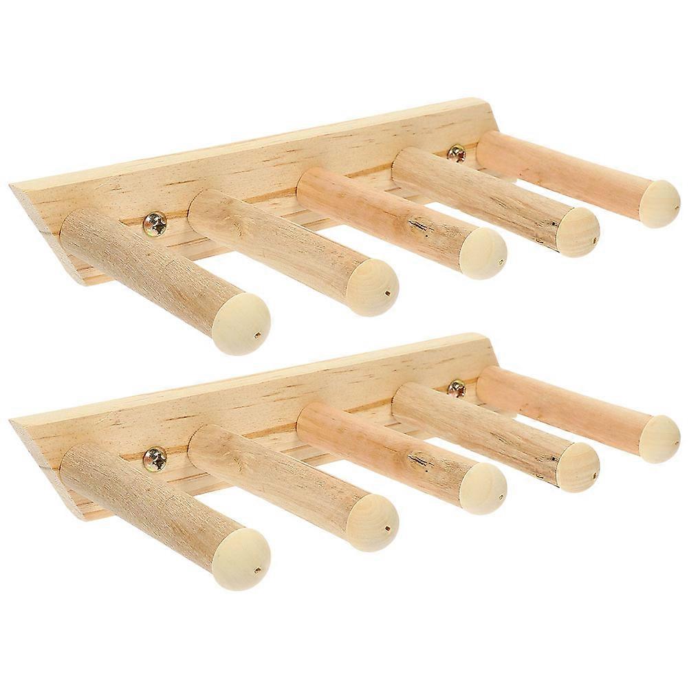 Wooden Cat Climbing Ladder Wall Mounted Stairs Secure High for Play and Rest