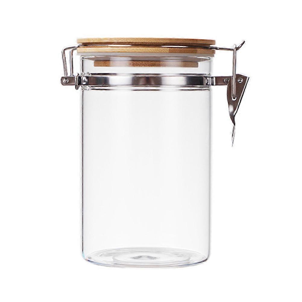 フードシールジャーキッチン収納タンク800ML透明ガラス気密1個