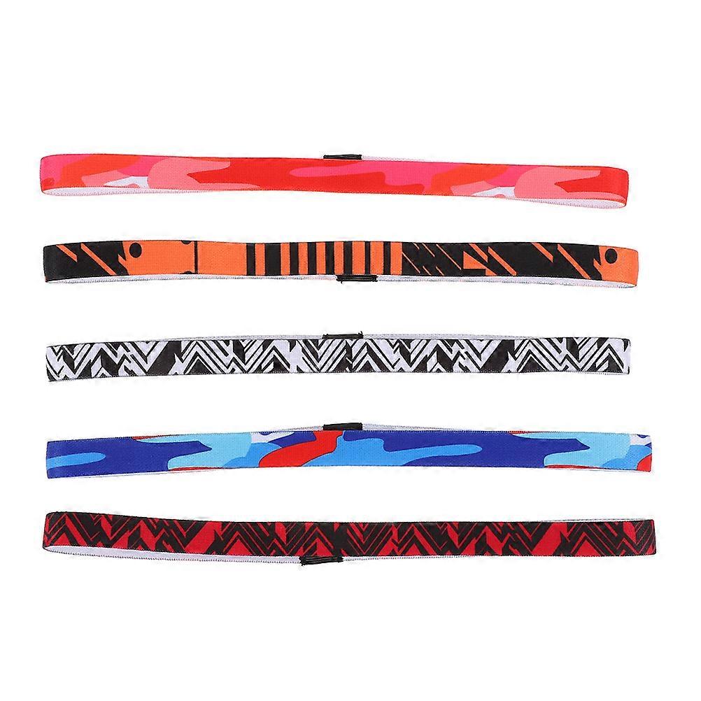 Here's a polished and engaging product description for your **5pcs Decorative Elastic Headbands**:
### π 5 Pack Stylish Elastic Headbands for