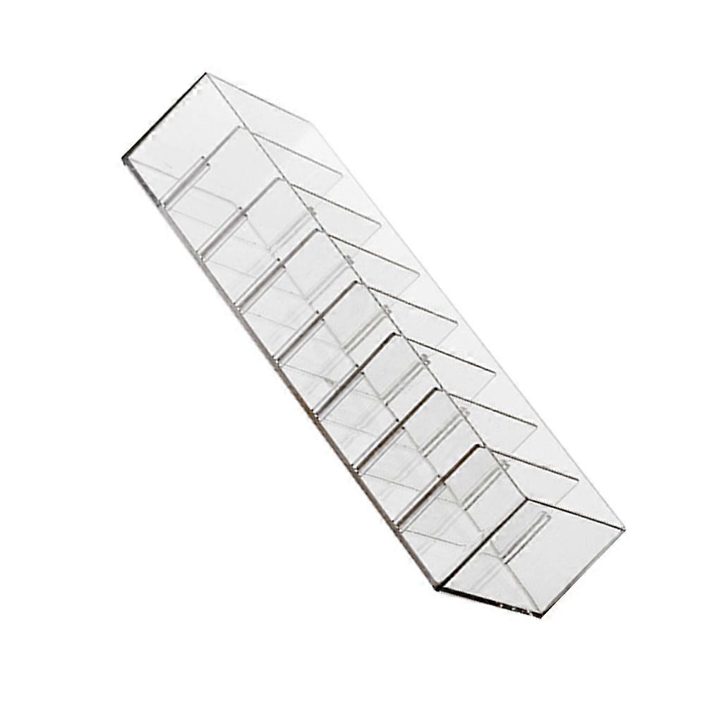 Charging Cord Organizer Box Cable Storage Box For Small Items Practical Design Transparent 10.2X3.5X2.2In 1Pcs