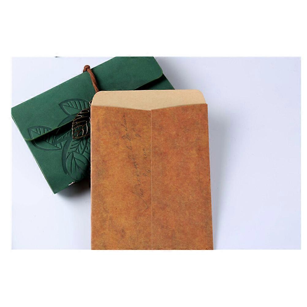 Kraft Paper Envelopes Invitation Envelopes Brown Storage present Container 10Pcs