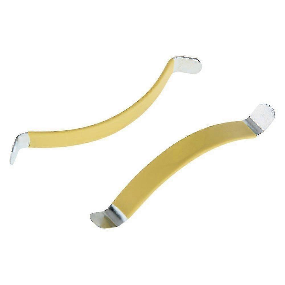 2Pcs Metal String Spreaders Guitar Luthier Tool for Cleaning Fretboard