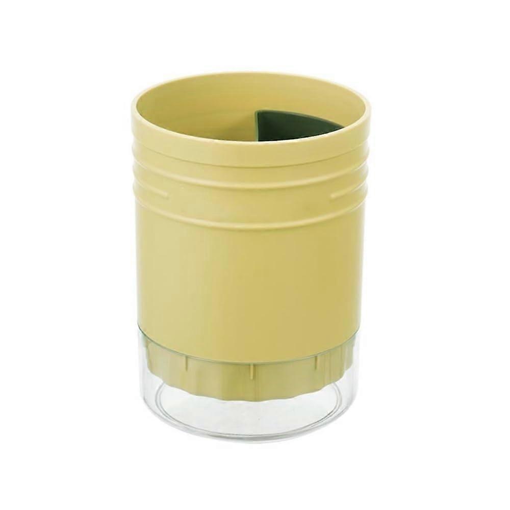 Utensil Holder, Multifunctional Kitchen Utensil Organizer for Cutlery, Spoons, Forks, Chopsticks, Yellow Kitchen Tool Storage