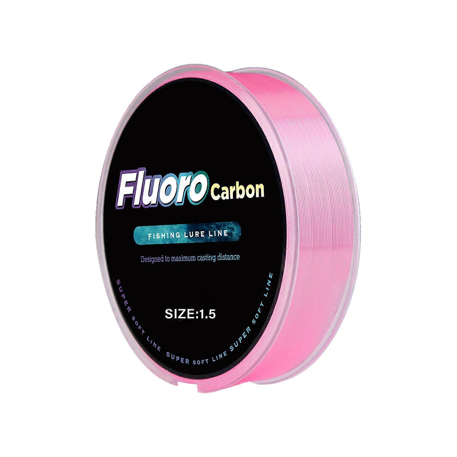 4.13LB-34.32LB Monofilament Line 100m Fluorocarbon Coating Fishing Line 0.14-0.5mm Fast Sinking Line Abrasion Resistant Multicolor