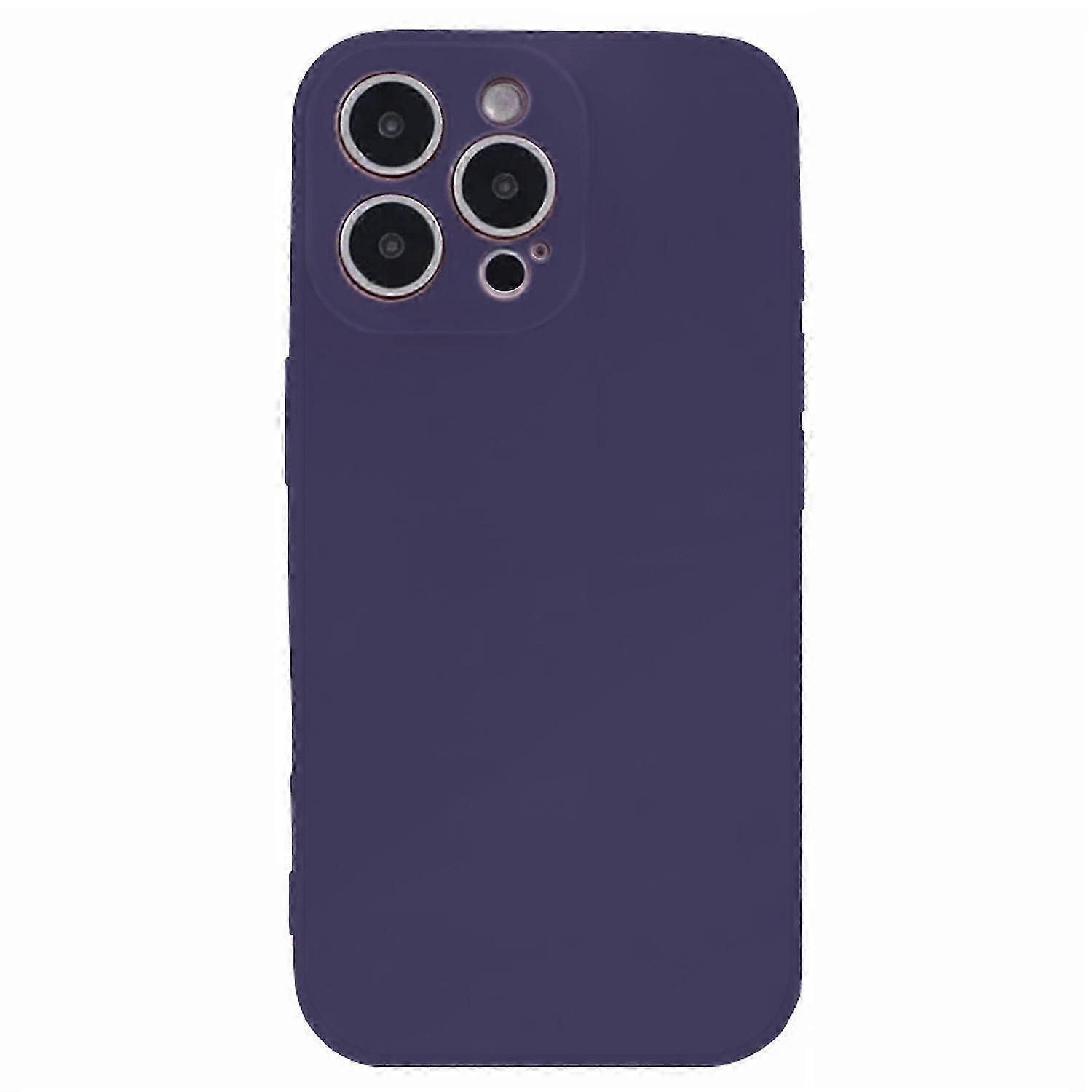 Solid Color TPU Phone Cover Case for iPhone 13 Pro, Anti-Scratch Design