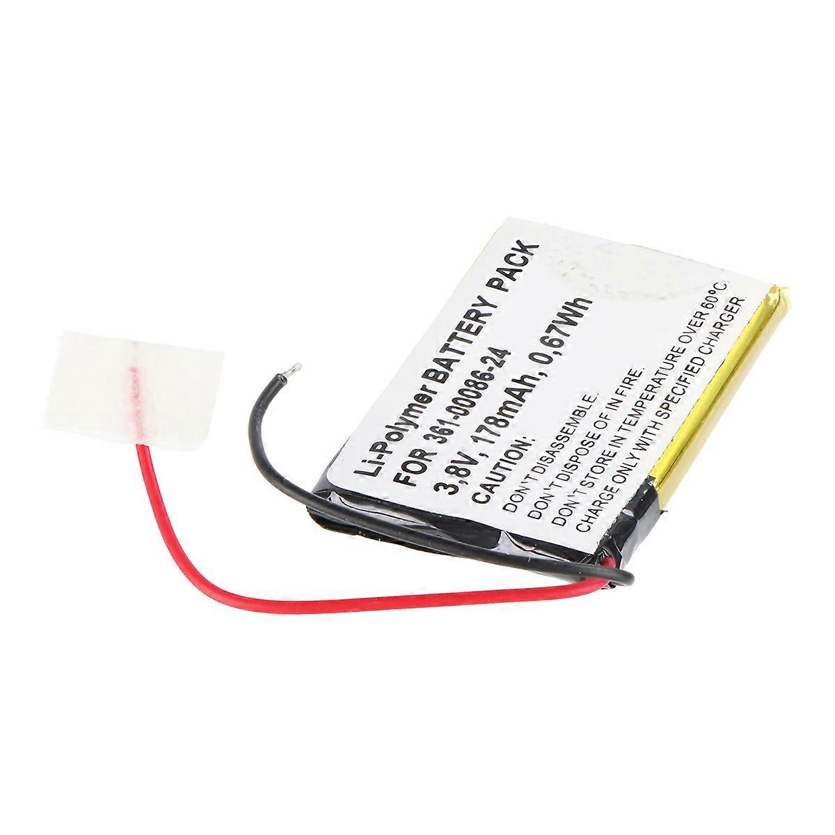 Garmin Instinct Solar GPS için Yedek Lityum Polimer Pil 3.8V 178mAh,