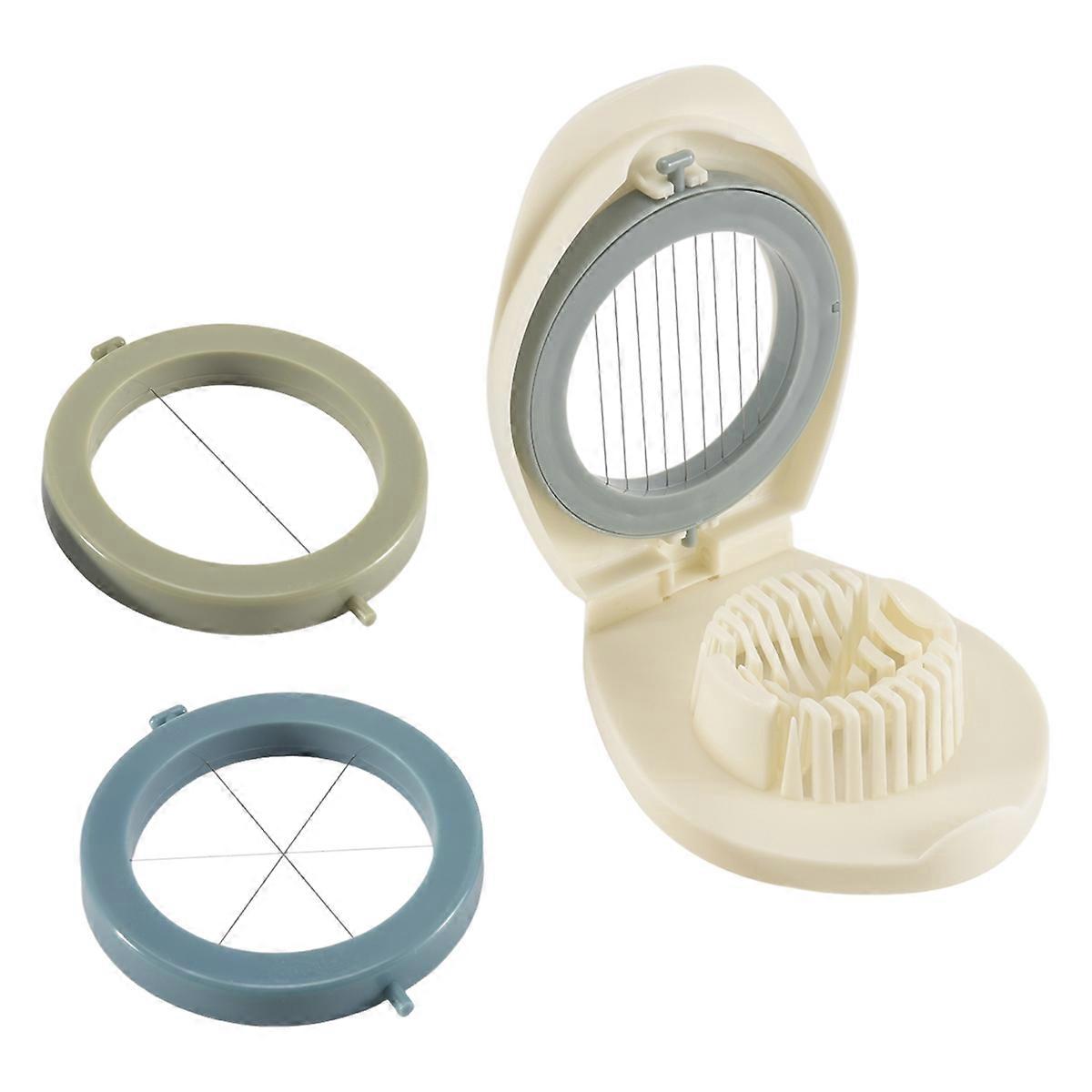  Egg Slicer Egg Cutter Blades with Storage Box for Egg Slicer A