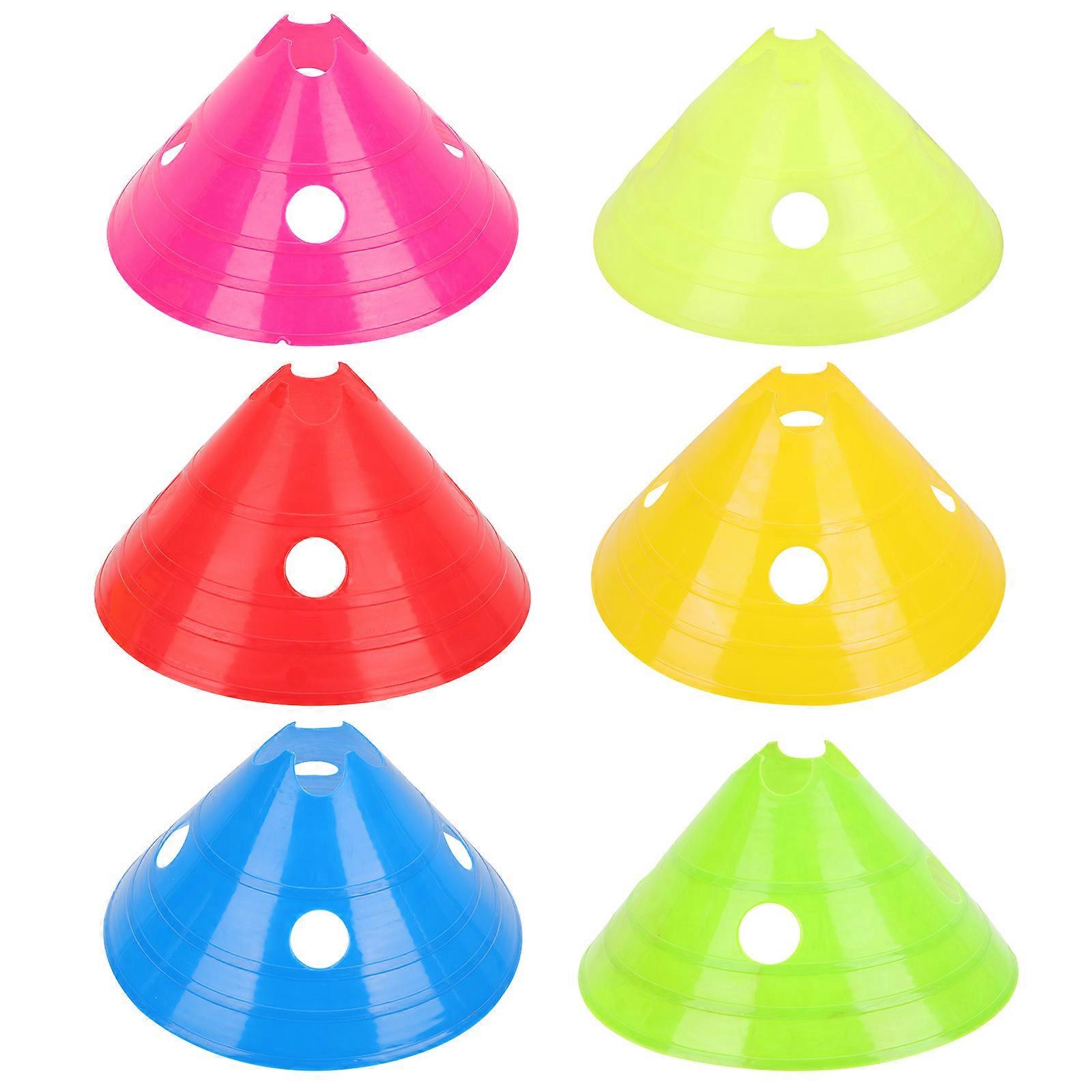 Kids Football Training Equipment Durable Hurdles Footwork Skills Development Children 6Pcs