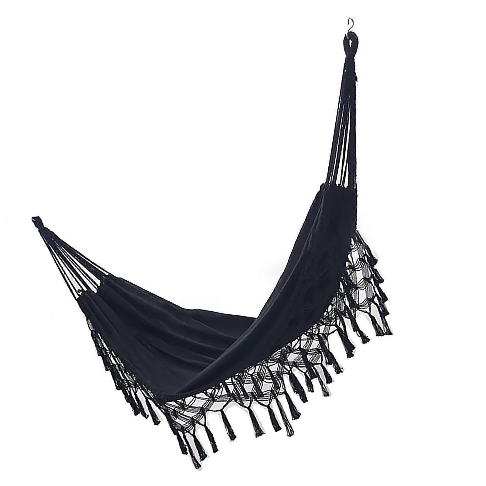 Hammocks, Outdoor Boho for 2 People, Load Capacity up to 204 kg, Portable with Carry Bag for Patio Garden Yard