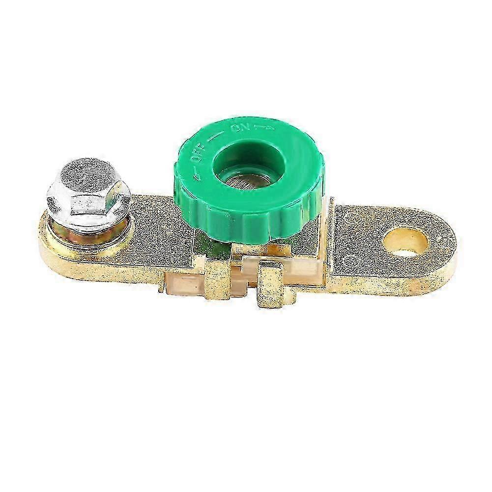 1Pcs Quick Cut Off Battery Disconnect Switch - Green Auto Accessory for Car