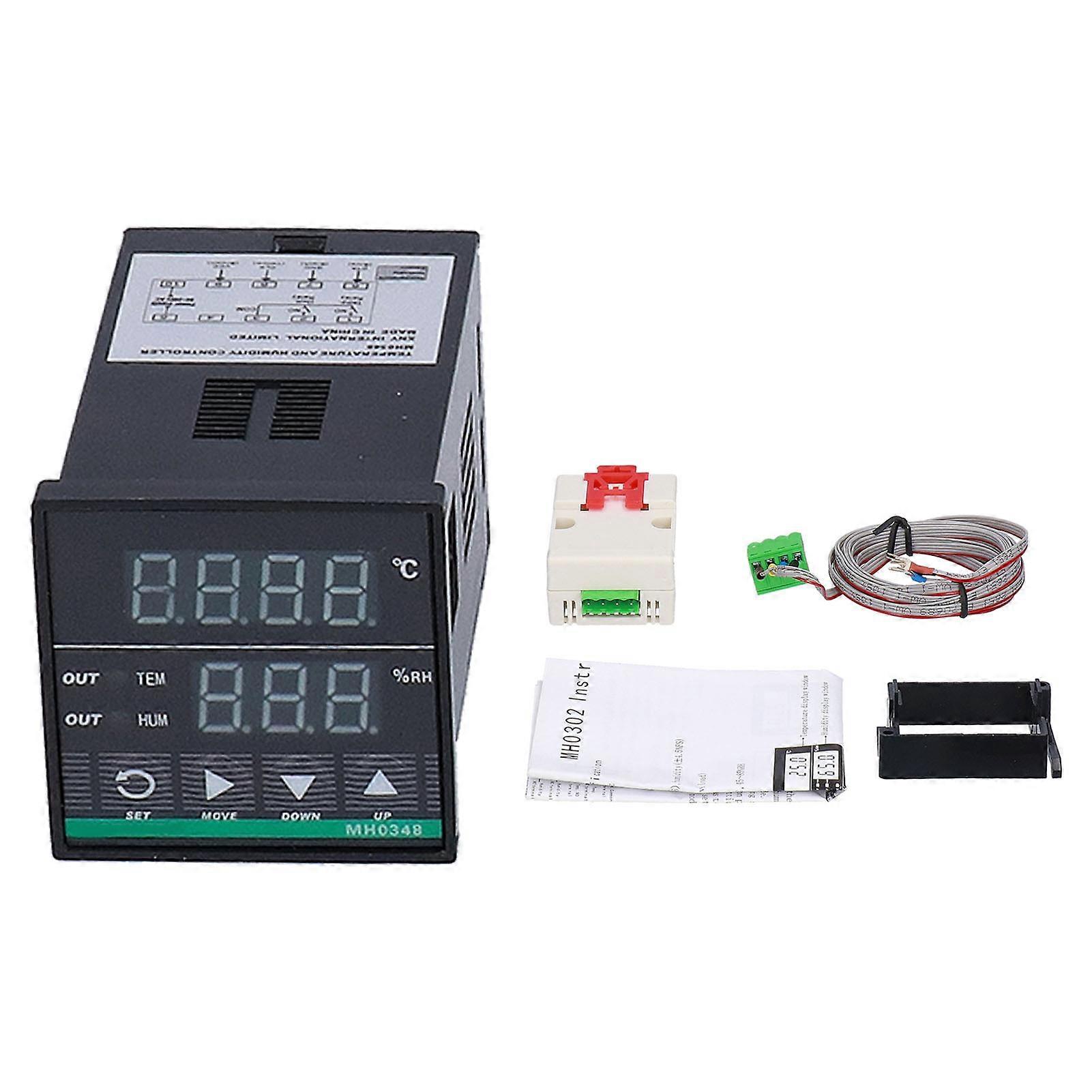 Temperature Humidity Controller High Accuracy Digital Smart Monitor MH0348 AC85‑