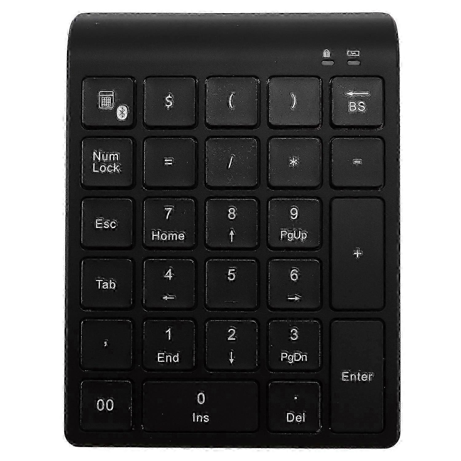 27 Keys Bluetooth Wireless Numeric Keypad Mini Numpad With More Function Keys Digital Keyboard For Pc Accounting Tasks bs