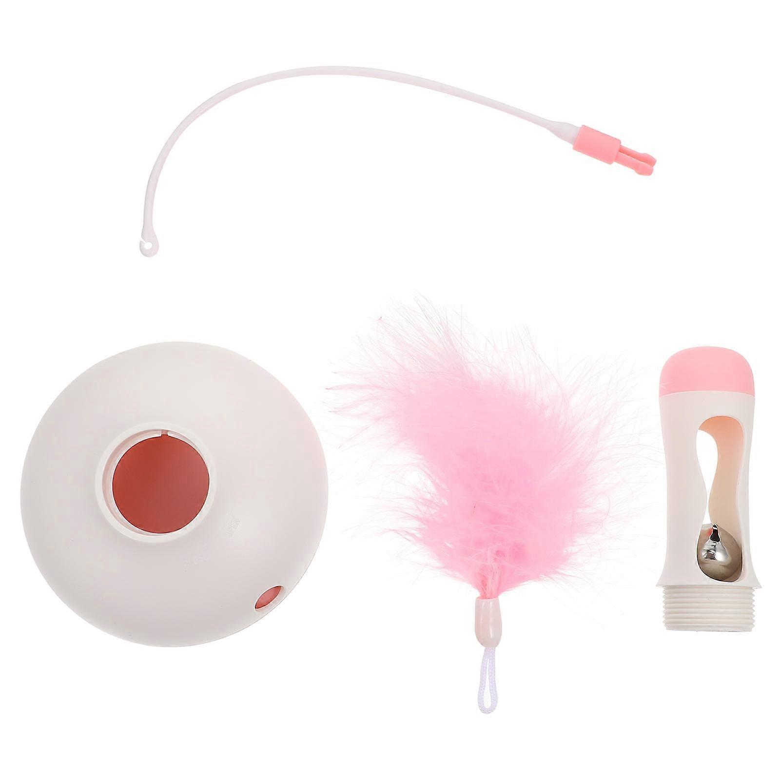 Kitten Toy Pink Color Encourage Natural Instinct Interactive Tumbler 1Pack