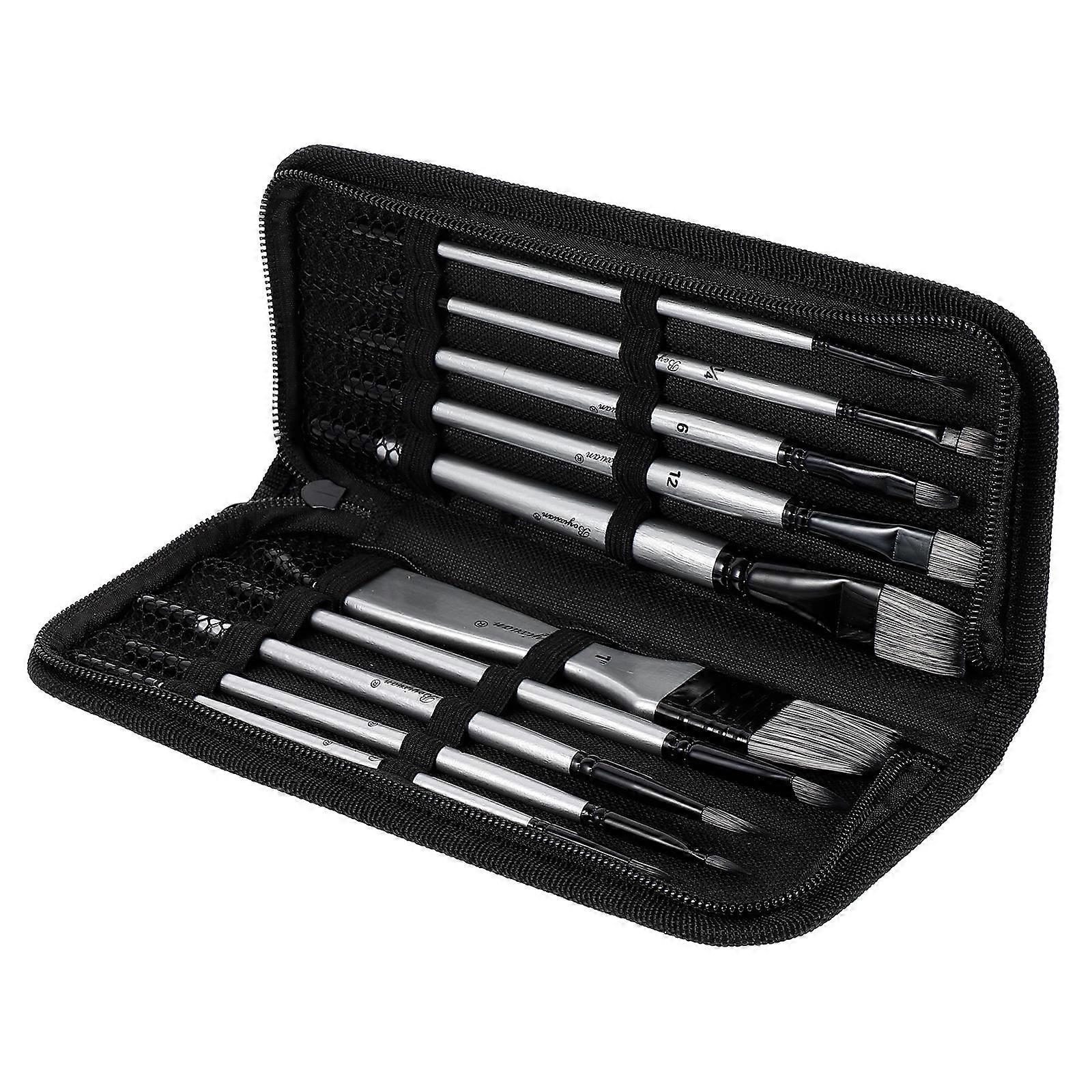 Worgeous 1 Set Portable Watercolor Student Paintbrushes for Painting