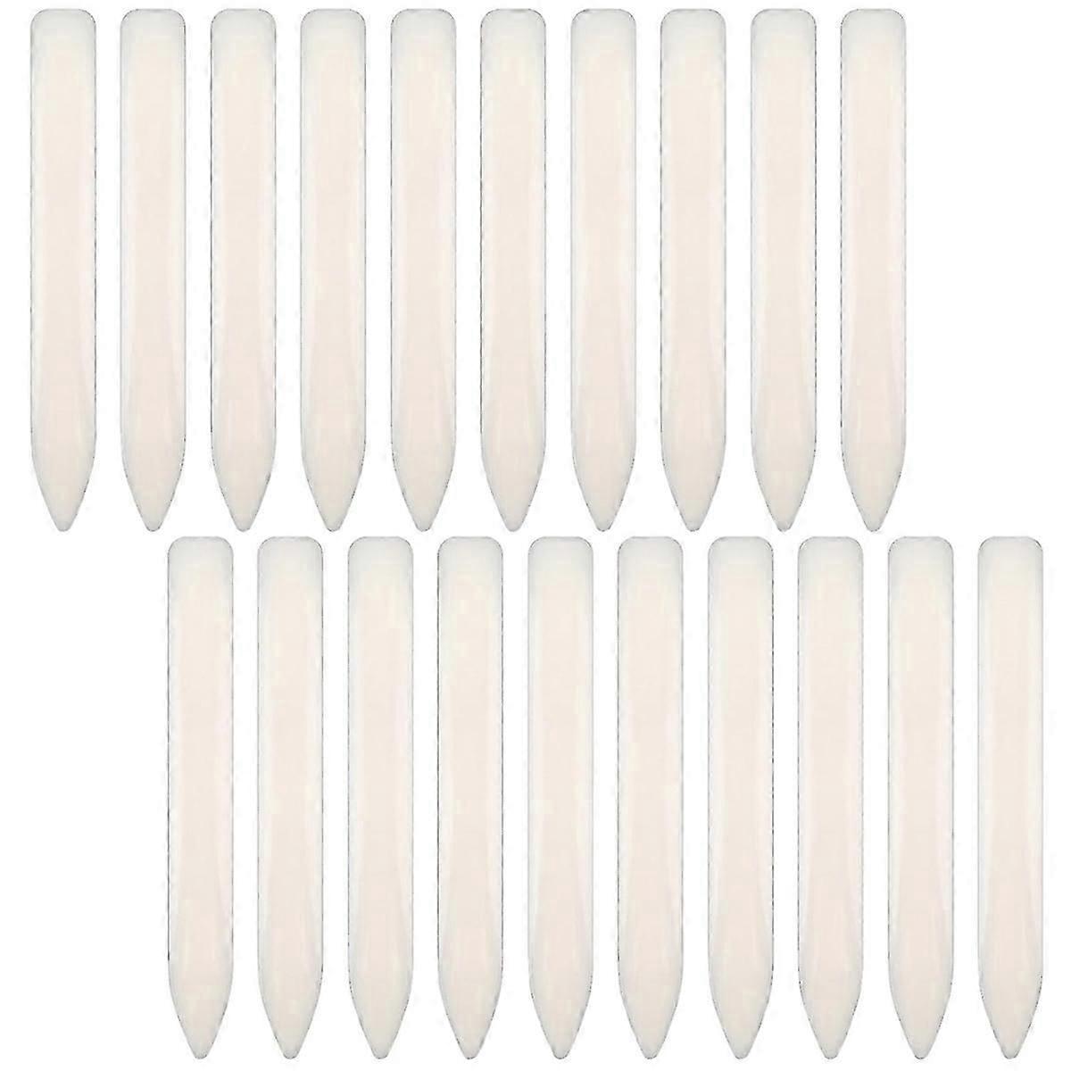 20 Pack Bone Folder Tool, Plastic Bone Folder Crafts Scoring Folding Creasing Paper Crafting Scrapbooking Tool